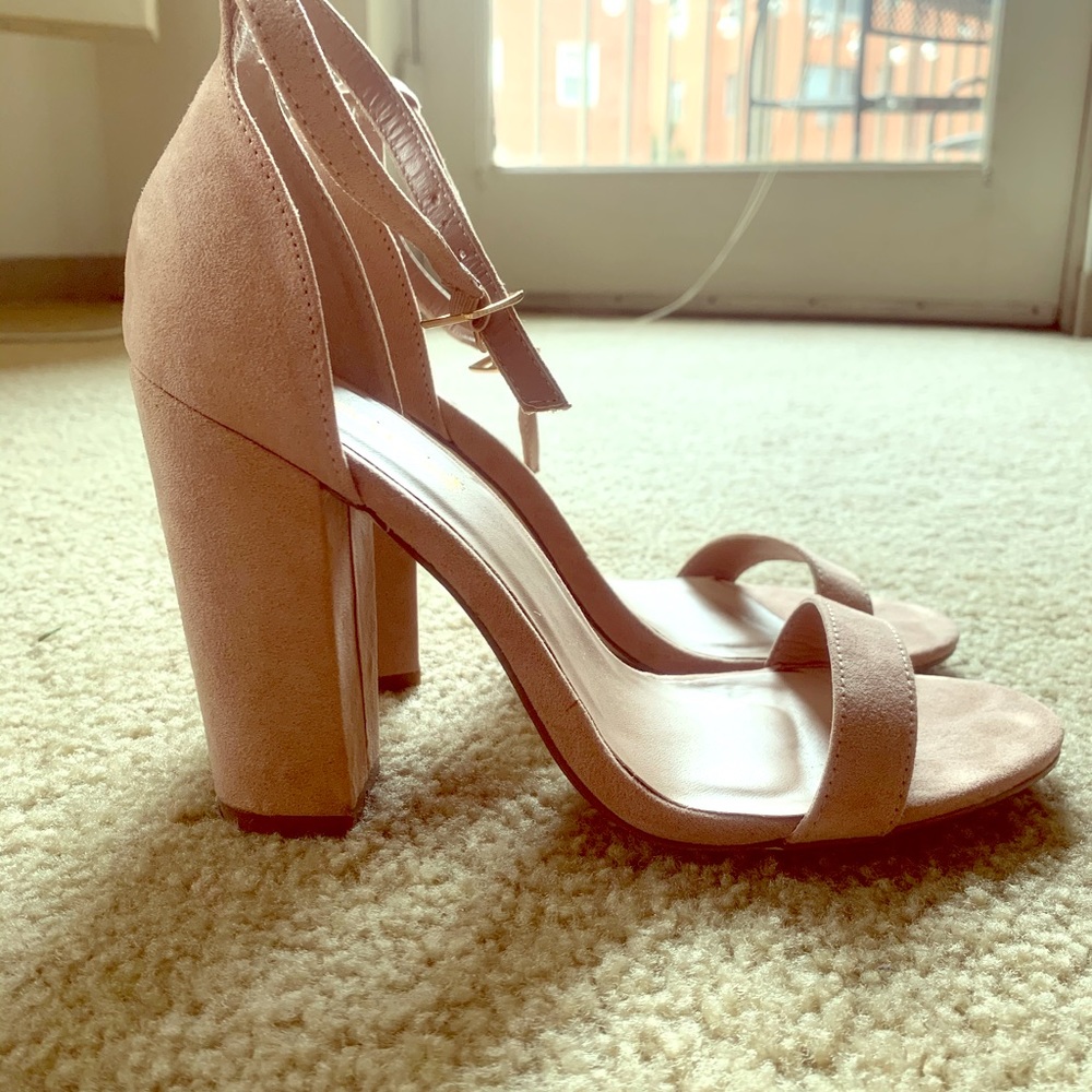 Shoe dazzle Dusty Pink Heeled Sandals